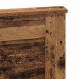 Headboard with Headboard Artisan Oak 140 cm Engineered Wood 887456
