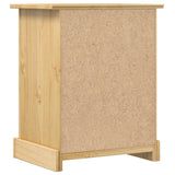 Bedside Cabinet Corona 53x39x66 cm Solid Wood Pine 4005659