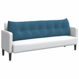Back Pillow Blue 180 x 24 x 50 cm Velvet 42014573