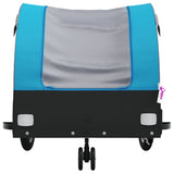 Bike Trailer Black and Blue 30 kg Iron 94142