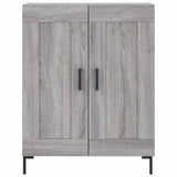 Highboard Grey Sonoma 69.5x34x180 cm Engineered Wood 3189963