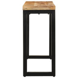 Console Table 110x35x76 cm Solid Rough Wood Mango 353909