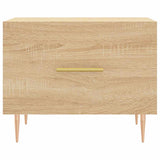 Coffee Tables 2 pcs Sonoma Oak 50x50x40 cm Engineered Wood 829371