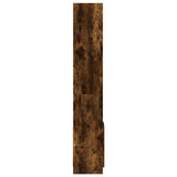 Highboard Smoked Oak 92x33x180 cm Engineered Wood 3309622