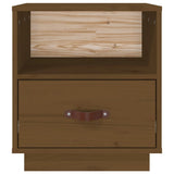 Bedside Cabinets 2 pcs Honey Brown 40x34x45 cm Solid Wood Pine 818302