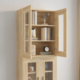 Hanging Wall Cabinet Sonoma Oak 69.5x34x90 cm 812279