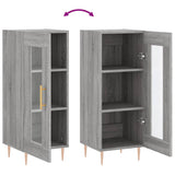 ZNTS Sideboard Grey Sonoma 34.5x34x90 cm Engineered Wood 828786