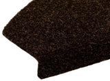 Self-adhesive Stair Mats 15 pcs Brown 80 x 24.5 x 3.5 cm 42038671