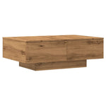 ZNTS Coffee Table Artisan Oak 90x60x31 cm Engineered Wood 856571