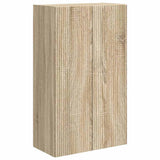 TV Wall Cabinet Sonoma Oak 59.5 x 31 x 100 cm Engineered Wood 892371