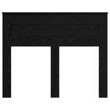 Headboard Black Oak Engineered wood 888126