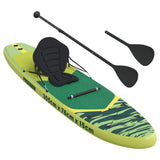 SUP Board with Seat 2-in-1 POSEIDON 305 x 76 x 15 cm Green for 42039127