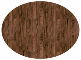 Table Top Dark Brown 50 x 2.5 cm Solid Oak Wood 42016008