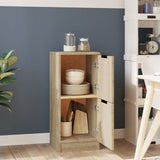 Sideboard Sonoma Oak 30x30x70 cm Engineered Wood 811175