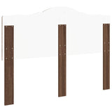 Headboard Brown Oak Engineered wood 888008