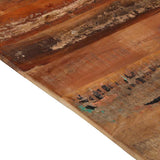 Rectangular Table Top 70x90 cm 15-16 mm Solid Reclaimed Wood 286050