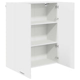 Hanging Cabinet White 80 x 31 x 100 cm Engineered Wood 884362