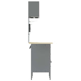 Work Cabinet Set with Drawer with Shelf with Storage 5 pcs Red 3321427