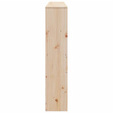 Headboard with Storage 180 cm Solid Wood Pine 855651
