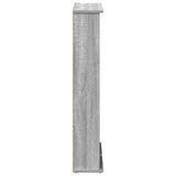 CD Cabinet 2 pcs Grey Sonoma 32 x 17 x 92 cm Engineered Wood 8012757