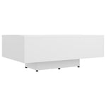 Coffee Table White 85x55x31 cm Engineered Wood 803380