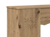 Fireplace Surround Artisan Oak 102 x 20 x 102 cm 8006641