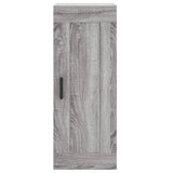 Highboard Grey Sonoma 34,5x34x180 cm Engineered Wood 3200399
