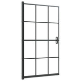 Shower Enclosure ESG 80x140 cm Black 150746