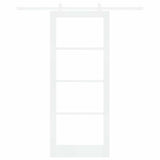 Sliding Door Manual White 86 x 211 cm Wood and metal 3332230