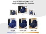 3 in 1 Convertible Corduroy Floor Sofa Bed, Oversized Fold Out Chaise Lounge with High Density T5592P539606