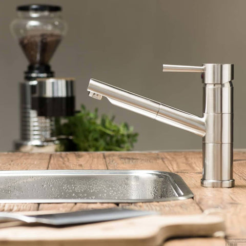 ZNTS SCHÜTTE Sink Mixer UNICORN Stainless Steel Colour 429407