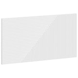 Wall-Mounted Headboard HAARLEM White Engineered Wood 896975