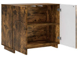 Sideboard Smoked Oak 67 x 34.5 x 75 cm Engineered Wood 8011536