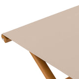 Deck Chair 2 pcs Solid Eucalyptus Wood Beige 42024899