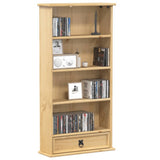 CD Cabinet Corona 52x17.5x103 cm Solid Wood Pine 4002781