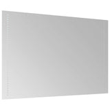 LED Bathroom Mirror Transparent 60 x 90 cm Tempered Glass 42045783