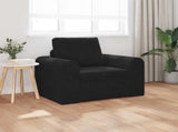 Folding Sofa Bed Black 98 x 71 x 83 cm Velvet 42030505