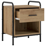 Bedside Cabinet 2 pcs Artisan Oak 40 x 30 x 50 cm 8013505