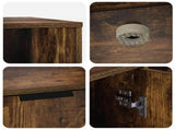 Cat Crate Furniture Smoked Oak 100 x 49 x 45 cm Engineered Wood 8014755
