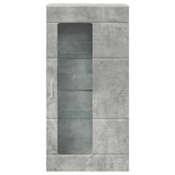 Wooden Cabinet Concrete Grey 50 x 29 x 100 cm Engineered Wood 880224