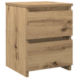 Bedside Cabinets 2 pcs Aritisan Oak 30x30x40 cm Engineered Wood 855849