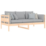 ZNTS Day Bed without Mattress Solid Wood Pine 90x190 cm Single 820307