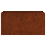 Planter 80x40x40 cm Corten Steel 824530