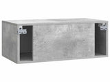 Wall-Mounted TV Cabinet Concrete Grey 59.5 x 31 x 30 cm 898538