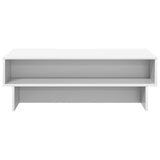 Coffee Table White 100 x 46 x 35 cm Engineered Wood 8000236