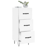 Sideboard White 34.5x34x90 cm Engineered Wood 828596