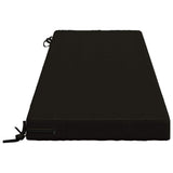 2-Piece Bench Cushions SOEST 2 pcs 100% Polyester Black 950313
