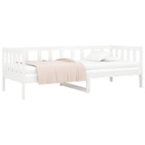 Day Bed without Mattress White 80x200cm Solid Wood Pine 814685