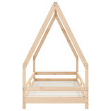 Kids Bed Frame 80x200 cm Solid Wood Pine 834480