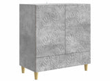 Sideboard Concrete Grey 66 x 34.5 x 95 cm Engineered Wood 895128